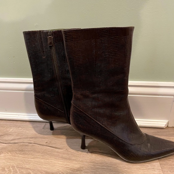 Cole Haan pointy boots sz 7.5B - Picture 5 of 6